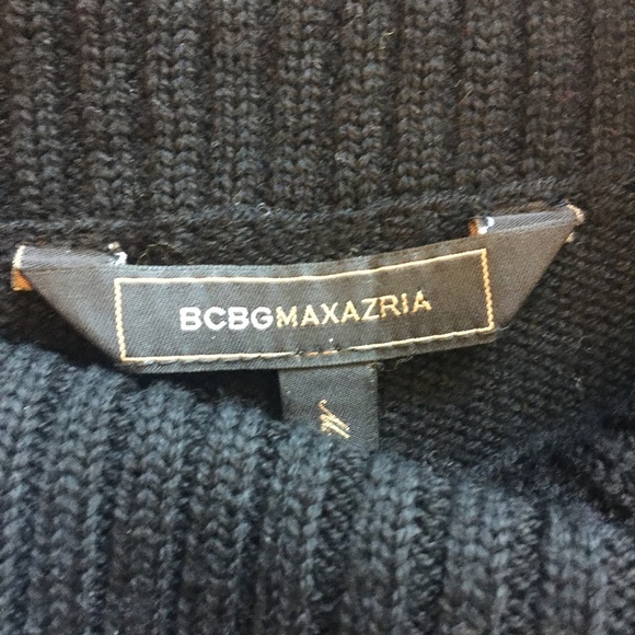 BCBG Max Azria Wool Long Sleeve Cowl Neck Dress S - Picture 4 of 8